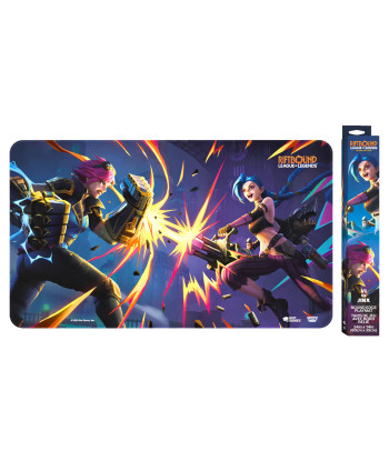 Tapete Vendetta (Vi vs Jinx) - Riftbound: League of Legends TCG