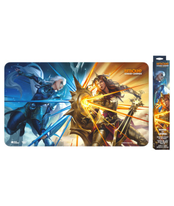 Tapete Vendetta (Diana vs Leona) - Riftbound: League of Legends TCG