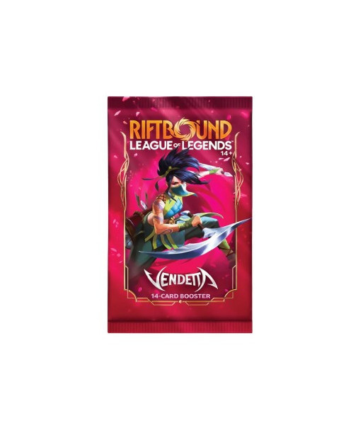 Riftbound: League of Legends TCG – Sobre Vendetta Booster - Inglés