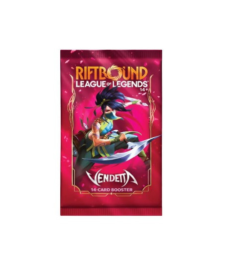 Riftbound: League of Legends TCG – Sobre Vendetta Booster - Inglés