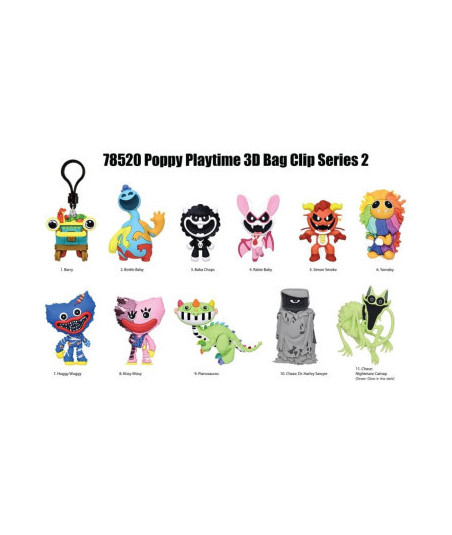 Llavero Sorpresa - POPPY PLAYTIME (Serie 2) (1 Unidad)