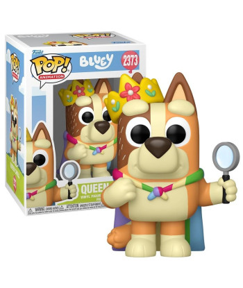 Figura Funko Pop Queen Chilli 2373 - Bluey - La Reina del Juego Familiar