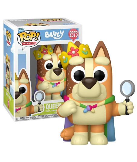 Figura Funko Pop Queen Chilli 2373 - Bluey - La Reina del Juego Familiar