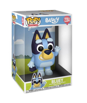 Figura Funko Pop Bluey Jumbo 2384 - Bluey - Diversión a lo Grande