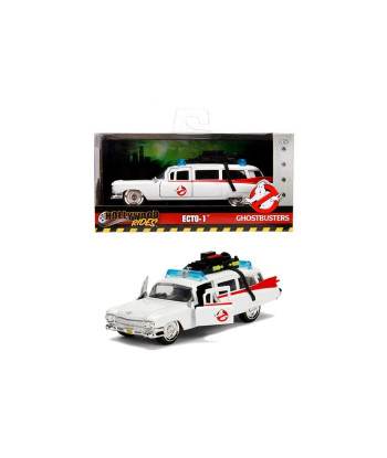 Vehículo Miniatura Ecto-1 (Escala 1:32) - Cazafantasmas - El Coche Icónico de Jada