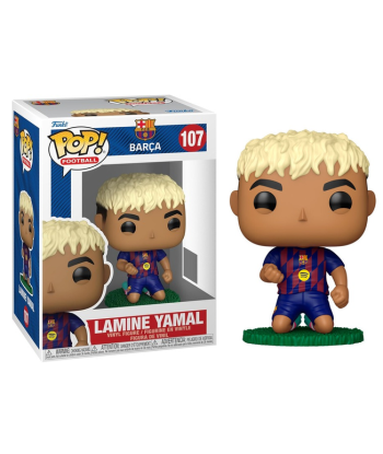 Figura Funko Pop Lamine Yamal 107 - FC Barcelona - La Promesa Blaugrana