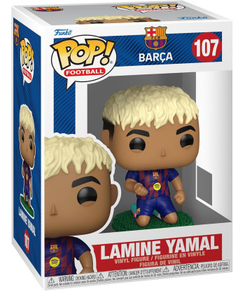 Figura Funko Pop Lamine Yamal 107 - FC Barcelona - La Promesa Blaugrana