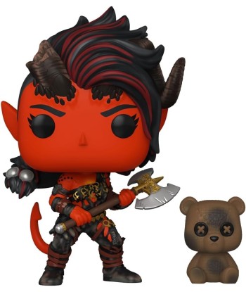 Figura Funko Pop Karlach con Clive 1018 - Baldur's Gate 3 - La Bárbara Infernal