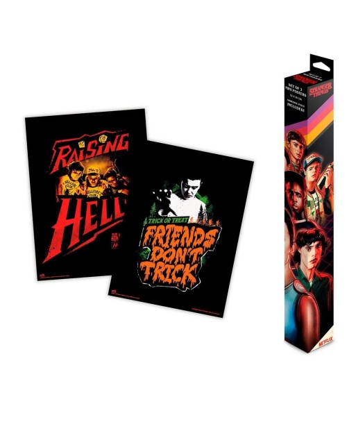 Set 2 posters Stranger Things 38 x 52cm