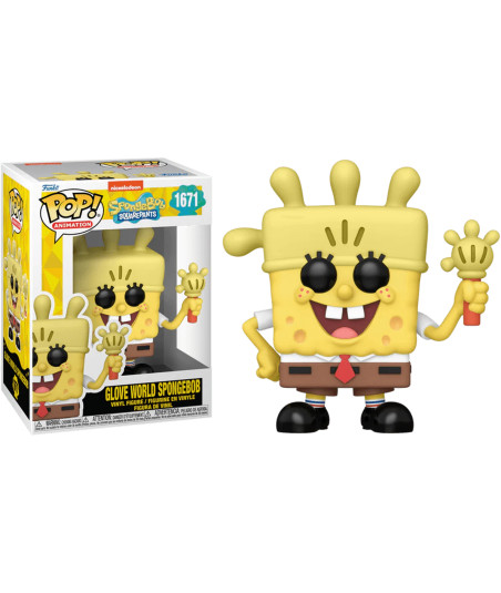 Funko POP! GLOVE WORLD SPONGEBOB (1671) - BOB ESPONJA