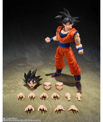 Figura S.H. Figuarts Son Goku - Dragon Ball Z - ¡El Saiyan Legendario! 13.5cm