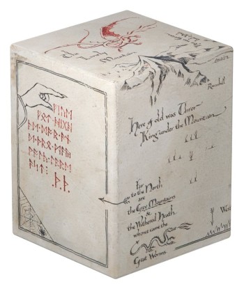 CAJA MAZO EL HOBBIT RTE BOULDER THRÓR'S MAP ULTIMATE GUARD (100+) (BRILLA EN LA OSCURIDAD) - Ultimate Guard
