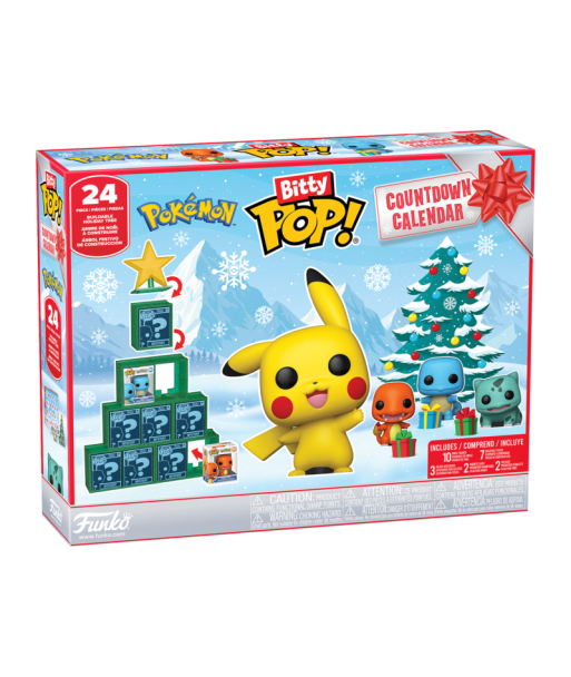 Funko Bitty Pop! Calendario de Adviento Pokémon - Cuenta Regresiva Navideña