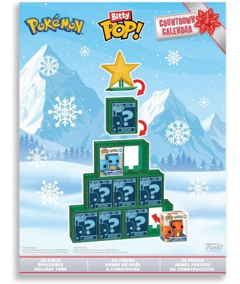 Funko Bitty Pop! Calendario de Adviento Pokémon - Cuenta Regresiva Navideña