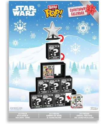 Funko Bitty Pop! Calendario de Adviento Star Wars - Cuenta Regresiva Galáctica