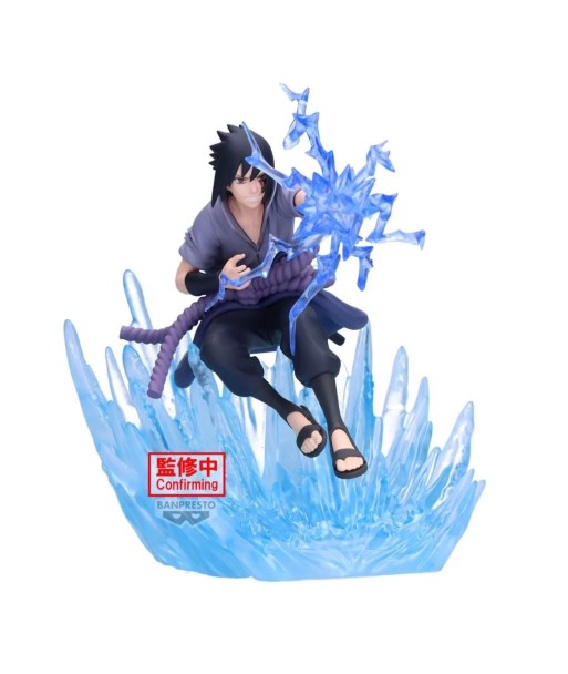 Figura Banpresto Sasuke Uchiha - Naruto Shippuden Combination Battle - ¡El Impacto del Chidori! 14cm