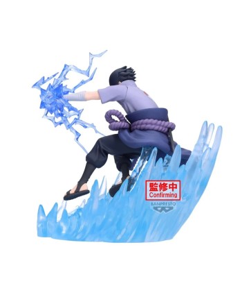 Figura Banpresto Sasuke Uchiha - Naruto Shippuden Combination Battle - ¡El Impacto del Chidori! 14cm