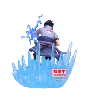 Figura Banpresto Sasuke Uchiha - Naruto Shippuden Combination Battle - ¡El Impacto del Chidori! 14cm