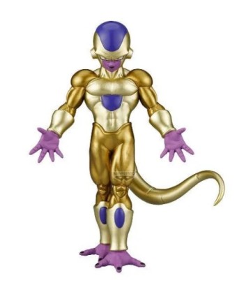 Figura Banpresto Golden Frieza - Dragon Ball Super Solid Edge Works - ¡El Emperador Dorado! 17cm