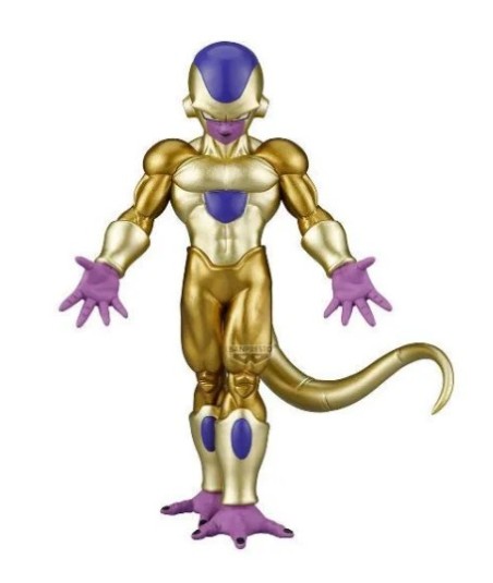 Figura Banpresto Golden Frieza - Dragon Ball Super Solid Edge Works - ¡El Emperador Dorado! 17cm