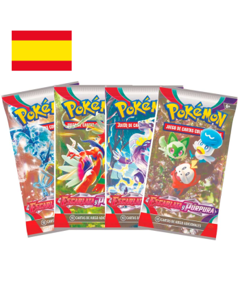 Pokemon TCG - SOBRE Pokemon Escarlata y Purpura - Español