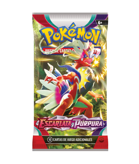 Pokemon TCG - SOBRE Pokemon Escarlata y Purpura - Español