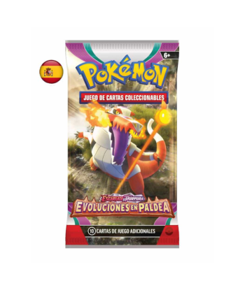 Pokemon TCG - SOBRE Pokemon Evoluciones en Paldea - Español