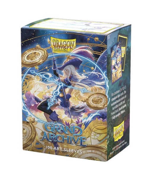 Fundas Standard Chronowarp Grand Archive (100) - Dragon Shield