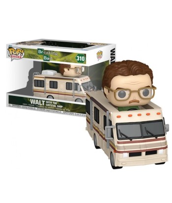 Figura Funko Pop Rides Walt con The Crystal Ship 310 - Breaking Bad - El Laboratorio Móvil