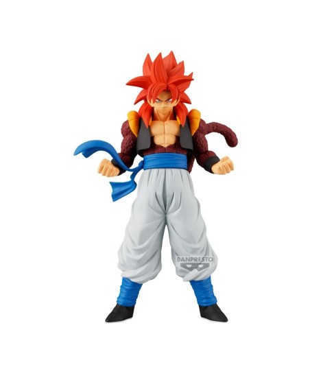 Figura Banpresto Super Saiyan 4 Gogeta - Dragon Ball GT Solid Edge Works - ¡El Guerrero Supremo! 20cm