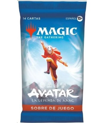 Sobre de Juego Magic The Gathering Avatar: La Leyenda de Aang - ¡Domina los elementos! 14 Cartas (Español)