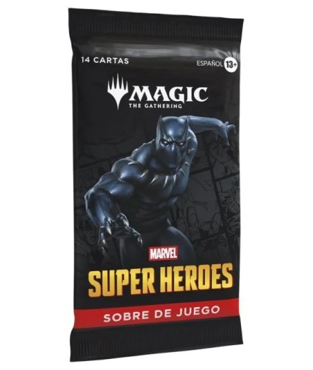 Sobre de Juego Magic The Gathering Marvel Super Heroes - ¡Desata tu poder! 14 Cartas (Español)