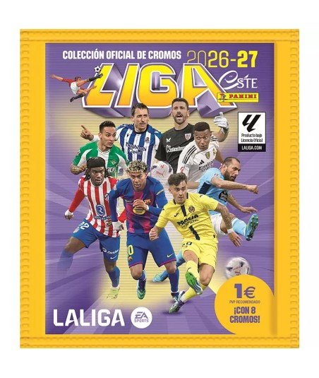 Sobre de Cromos Liga Este 2026-2027 Panini