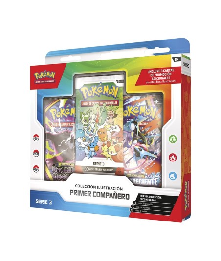 Pokemon TCG: Primer Compañero – Colección Ilustración – Serie 3 (Español)