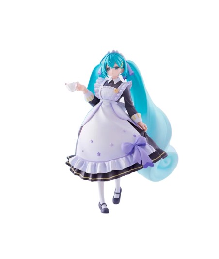 Figura SEGA Hatsune Miku Classical Maid - Luminasta - ¡Hora del té con la idol virtual! 21cm