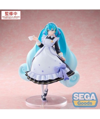 Figura SEGA Hatsune Miku Classical Maid - Luminasta - ¡Hora del té con la idol virtual! 21cm