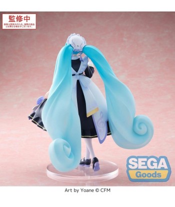 Figura SEGA Hatsune Miku Classical Maid - Luminasta - ¡Hora del té con la idol virtual! 21cm