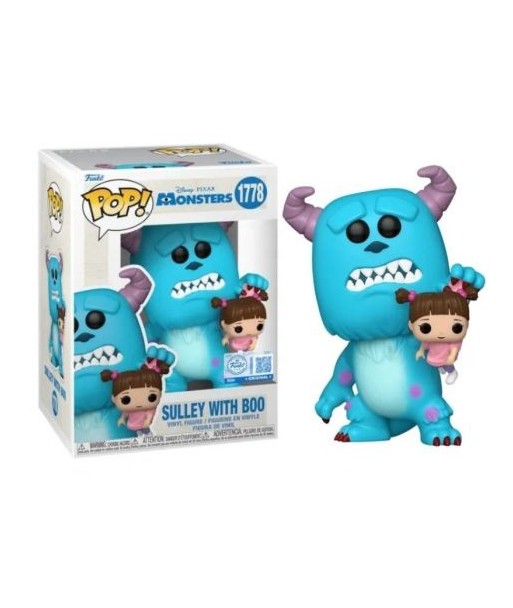 Titulo seo: Figura Funko Pop Sulley con Boo 1778 - Monstruos S.A. (Edición Especial) - El Dúo Inseparable