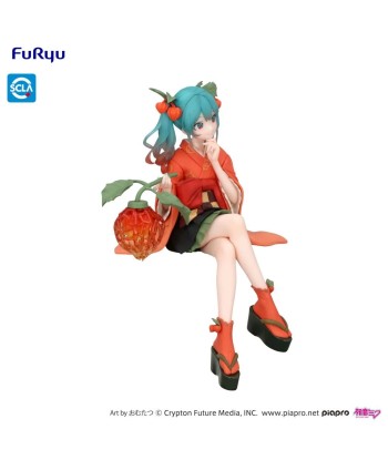 Figura FuRyu Hatsune Miku Flower Fairy Winter Noodle Stopper - Hada Invernal 15cm