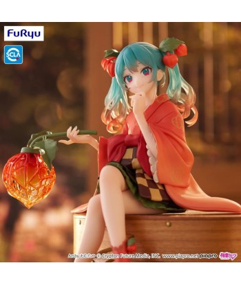 Figura FuRyu Hatsune Miku Flower Fairy Winter Noodle Stopper - Hada Invernal 15cm