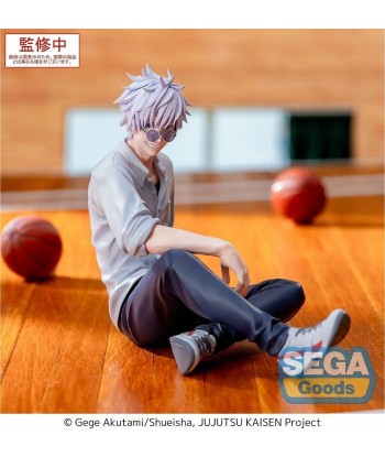 Figura SEGA Satoru Gojo Yumemirize - Jujutsu Kaisen - Descanso Casual 12cm
