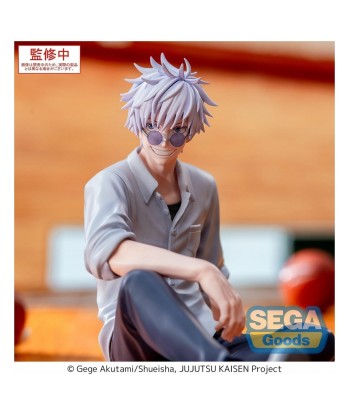Figura SEGA Satoru Gojo Yumemirize - Jujutsu Kaisen - Descanso Casual 12cm