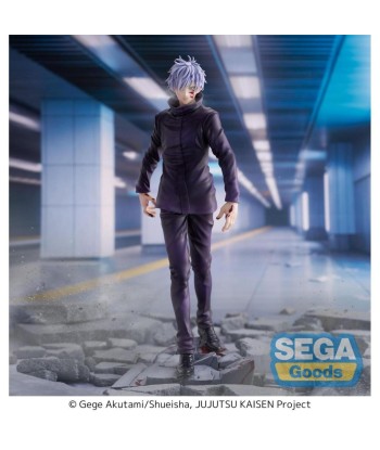Figura SEGA Satoru Gojo Luminasta - Jujutsu Kaisen - El Regreso a la Batalla 26cm
