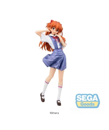 Figura SEGA Asuka Uniform XStellar - Evangelion - Uniforme Escolar 21cm