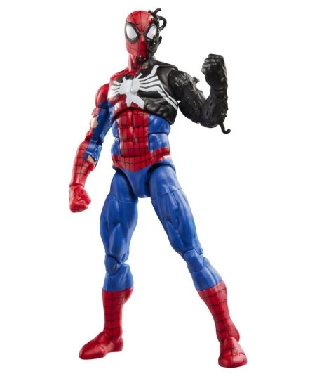 Figura Hasbro Spider-Man Alien Costume Secret Wars - Marvel Legends - Transformación Simbionte 15cm