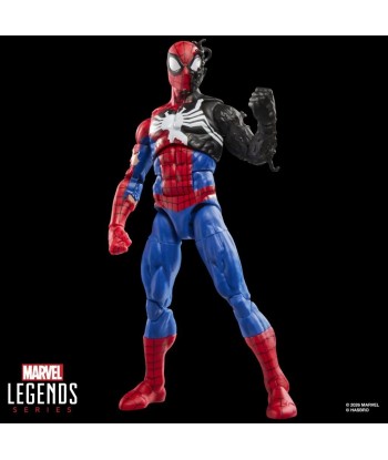 Figura Hasbro Spider-Man Alien Costume Secret Wars - Marvel Legends - Transformación Simbionte 15cm