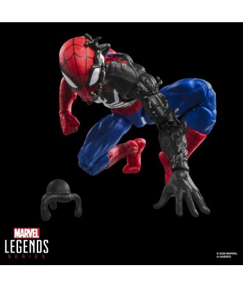 Figura Hasbro Spider-Man Alien Costume Secret Wars - Marvel Legends - Transformación Simbionte 15cm