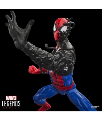 Figura Hasbro Spider-Man Alien Costume Secret Wars - Marvel Legends - Transformación Simbionte 15cm