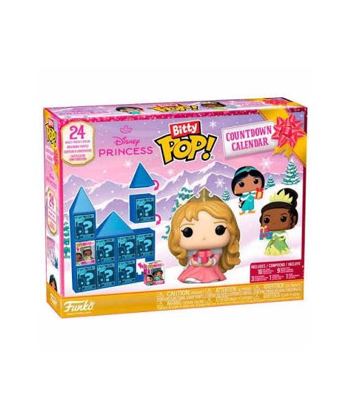 Funko Bitty Pop! Calendario de Adviento Princesas Disney - Cuenta Regresiva Mágica