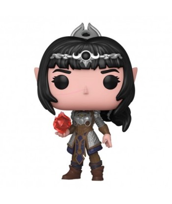 Figura Funko Pop Corazón Sombrío (Shadowheart) con Artefacto 1016 - Baldur's Gate 3 - La Clériga de Shar